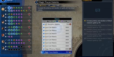 Magic Focus Materia .